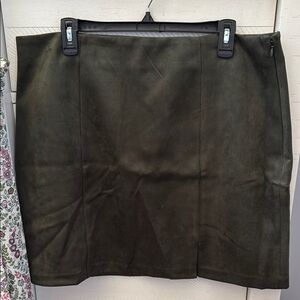 Elegant Olive Green Skirt